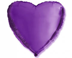 Standard srce Purple folijski balon