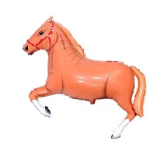 Maxi 24"FX Galloping Horses Brown folijski balon