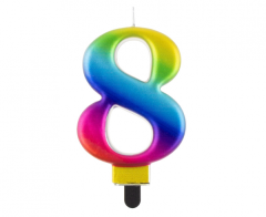 Galaxy svjećica broj 8