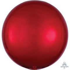 Orbz Red folijski balon 