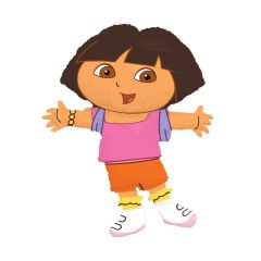 Maxi Dora the Explorer folijski balon