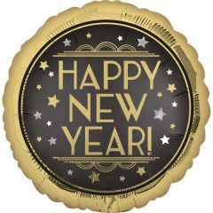 Vintage Satin New Year folijski balon