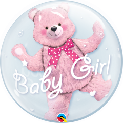 Bubble Baby Pink Bear pvc balon
