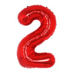 Folijski balon broj 2 Red