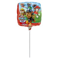 Mini Paw Patrol folijski balon na štapiću