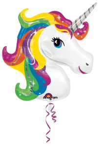 Maxi Rainbow Unicorn folijski balon 