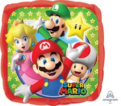 Standard Mario Bros folijski balon