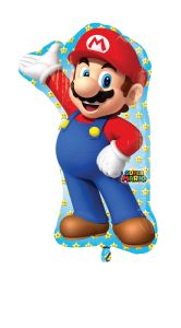 Maxi Super Mario folijski balon
