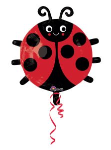 Standard Happy Lady Bug folijski balon