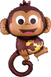 Maxi Happy Monkey folijski balon