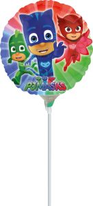 Mini PJ Masks folijski balon na štapiću