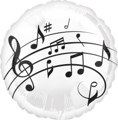 Standard Music Fun folijski balon 