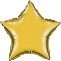 Maxi Zvijezda Gold folijski balon 36"