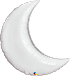 Maxi Mjesec Silver folijski balon