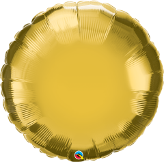 Maxi Okrugli Gold folijski balon