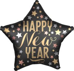Satin New Year folijski balon