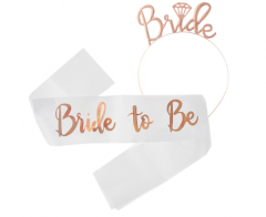 Tijara i lenta set Bride
