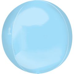 Orbz Pastel Blue folijski balon 