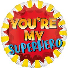 Standard You'Re My Superhero folijski balon