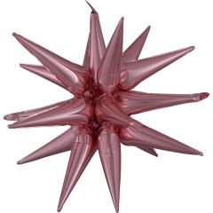 Maxi Magic Star Rose Gold folijski balon