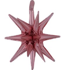 Standard Magic Star Rose Gold folijski balon
