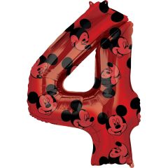 Mid size Mickey Mouse Forever Broj 4 folijski balon