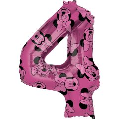 Mid size Minnie Mouse Forever Broj 4 folijski balon