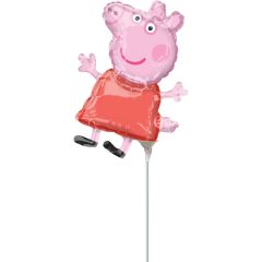 Mini Pepa Pig balon na štapiću