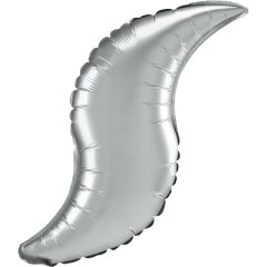 Standard Curve Satin Silver folijski balon