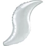 Maxi Curve Satin White folijski balon