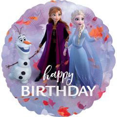 Standard Frozen 2 Happy Birthday  folijski balon