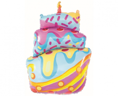 Maxi Birthday Cake folijski balon