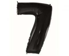 Folijski balon B&C broj 7 Black