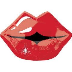 Standard Kissy Lips folijski balon