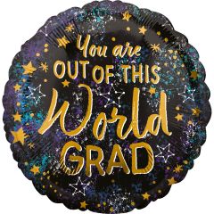 Out of This World Grad folijski balon
