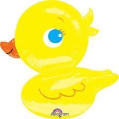 Maxi Duck sits&rocks folijski balon 68x71 cm