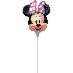 Mini Minnie Mouse Forever folijski balon na štapiću