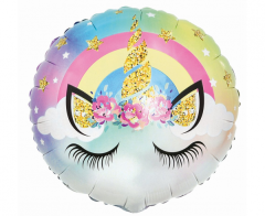 Standard Pastel Unicorn folijski balon
