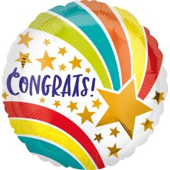 Congrats Shooting Star folijski balon
