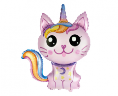 Maxi Magic Cat Pink folijski balon