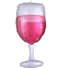 Maxi Rose Glass folijski balon