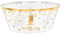 1st Birthday plastična posuda 25 cm