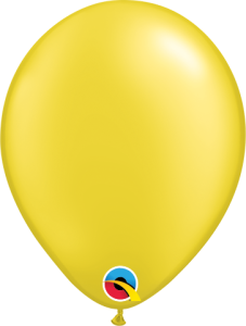 Lateks baloni 13cm Pearl Citrine Yellow 