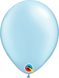 Lateks baloni 13cm Pearl Light Blue 