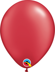 Lateks baloni 13cm Pearl Ruby red 