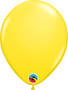 Latex baloni 13cm Yellow