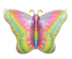 Maxi Pastel Butterfly folijski balon