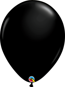 Lateks baloni 40cm Onyx Black