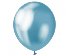 Latex baloni 13 cm Platinum Light Blue B&C