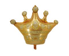 Maxi FX Crown Gold folijski balon